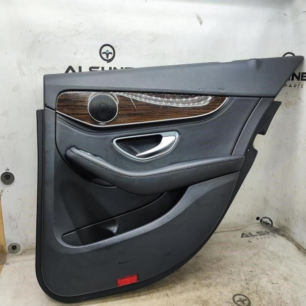 15-16 Mercedes-Benz C300 Rear Right Side Door Trim Panel 2057304601659H15 *ReaD* - Alshned Auto Parts
