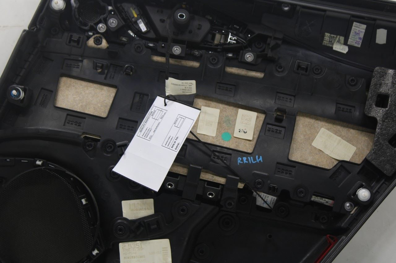 2017-2019 Alfa Romeo Giulia Ti AWD Rear Left Driver Door Trim Panel 01561311850 - Alshned Auto Parts