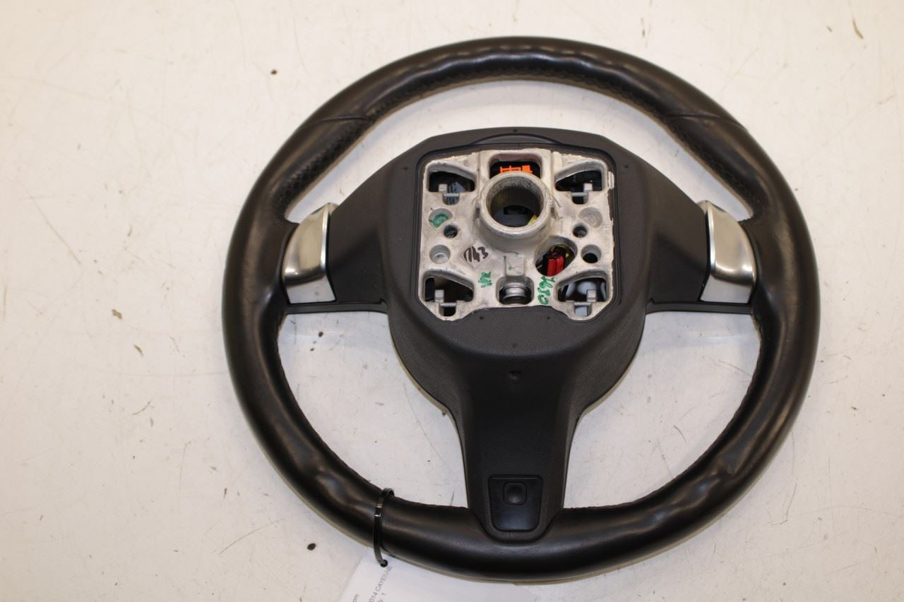 2014 Porsche Cayenne Platinum Steering Wheel Leather w/ Control Buttons *ReaD* - Alshned Auto Parts