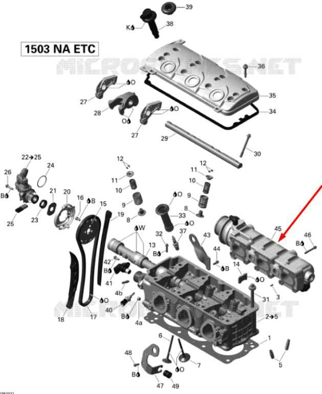 2010-2011 SeaDoo/BRP GTX IS (215) Exhaust System Manifold 274001434 OEM1