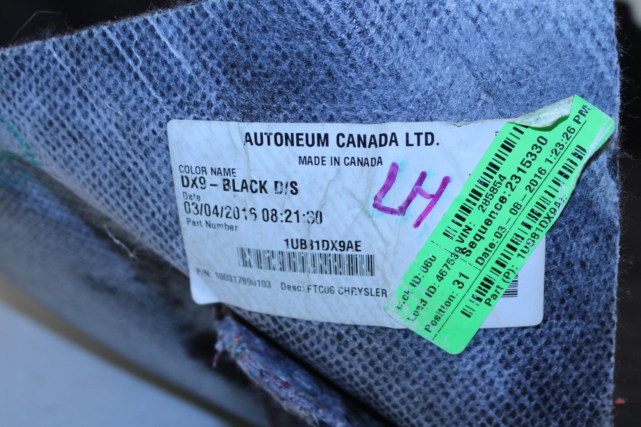 15-19 Jeep Cherokee 75th Anniversary Front Driver LH Side Floor Cover Liner Mat - Alshned Auto Parts