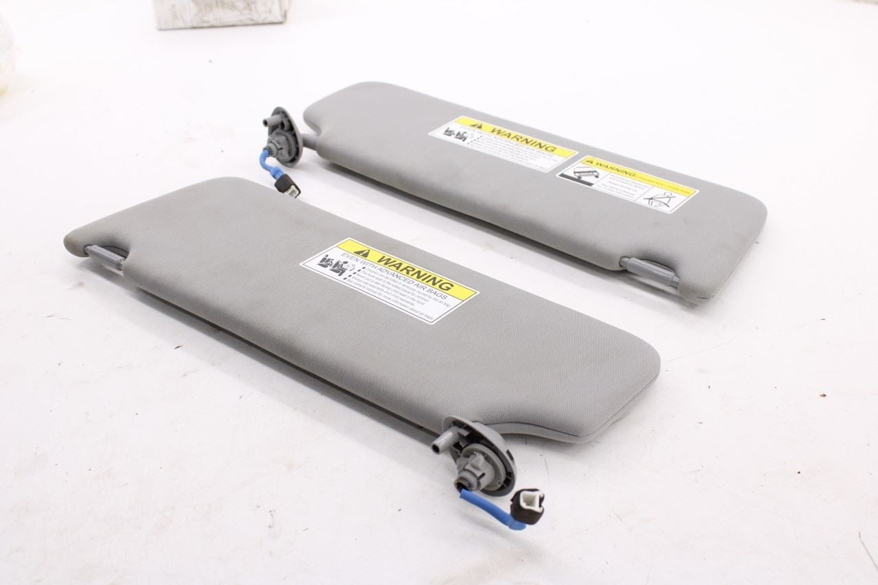 17-20 Acura MDX w/ Technology Pkg Front RH and LH Sun Visor Set w/ Illum Mirror - Alshned Auto Parts