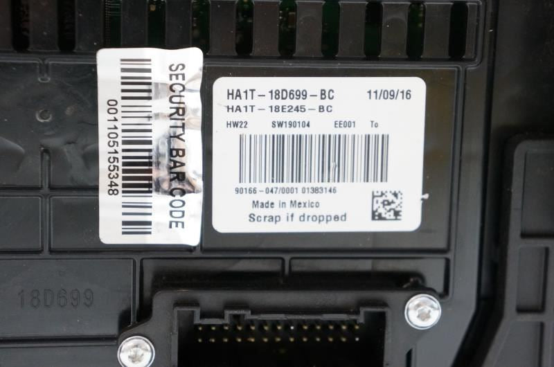 17-18 Lincoln MKX Reverse AC Heater Temperature Climate and Radio Control Panel - Alshned Auto Parts