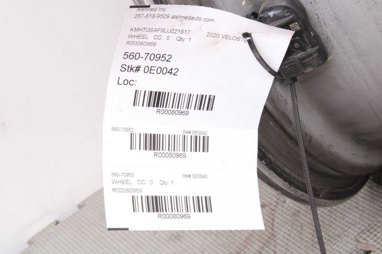 2019-21 Hyundai Veloster Aluminium Wheel R17x7.0J 5 Spoke 52910-J3050 OEM *ReaD*11