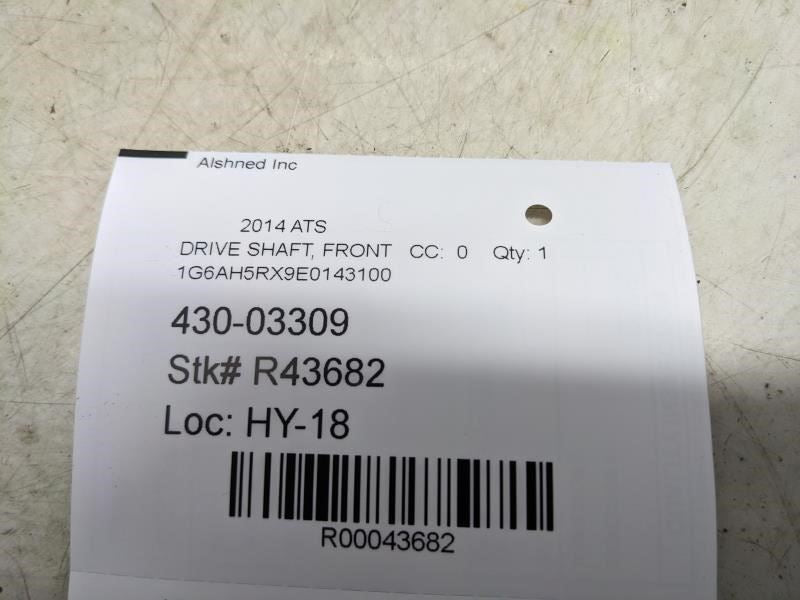 2013-2019 Cadillac ATS 2.0L Front Axle Drive Shaft 20762242 OEM - Alshned Auto Parts