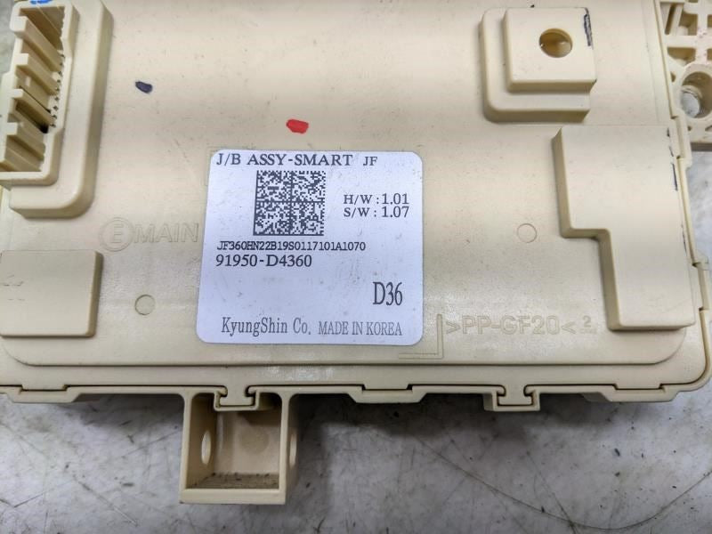 2018 Kia Optima Cabin Fuse Box Relay Junction Block 91950-D4360 OEM - Alshned Auto Parts