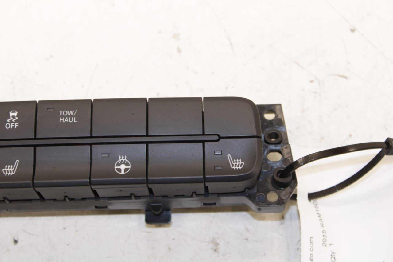 201520 Ram 1500 Big Horn Instrument Panel Traction Tow Haul Heat Seats Switches - Alshned Auto Parts