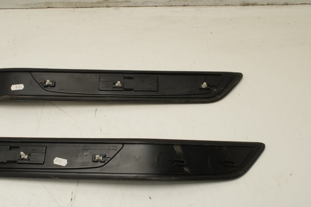 2010-15 BMW 750Li xDrive FR and RR Right and Left Door Sill Scuff Plate Set of 4 - Alshned Auto Parts