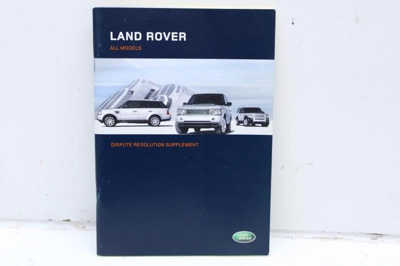 2007 Land Rover Range Rover Owners Handbook Set with Case R55024 OEM - Alshned Auto Parts