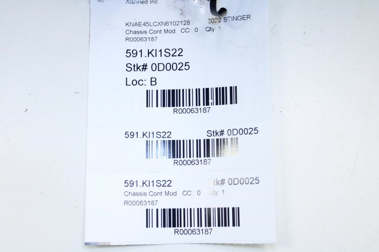 2022-2023 Kia Stinger GT1 LDC Power Converter Control Module 95300-J5700 OEM - Alshned Auto Parts