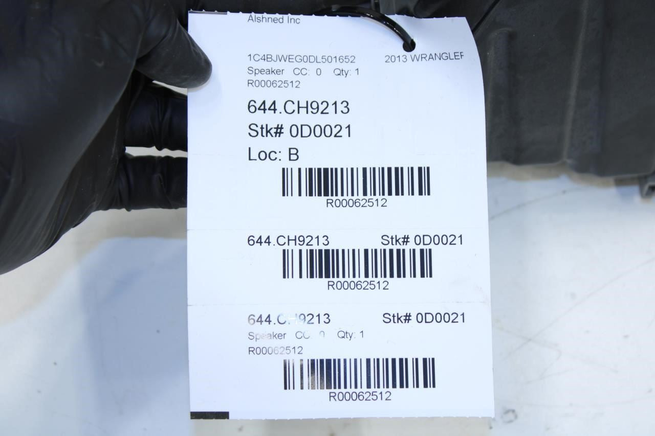 2012-2018 Jeep Wrangler Sahara FR Left Subwoofer Speaker 05091269AA OEM *ReaD* - Alshned Auto Parts