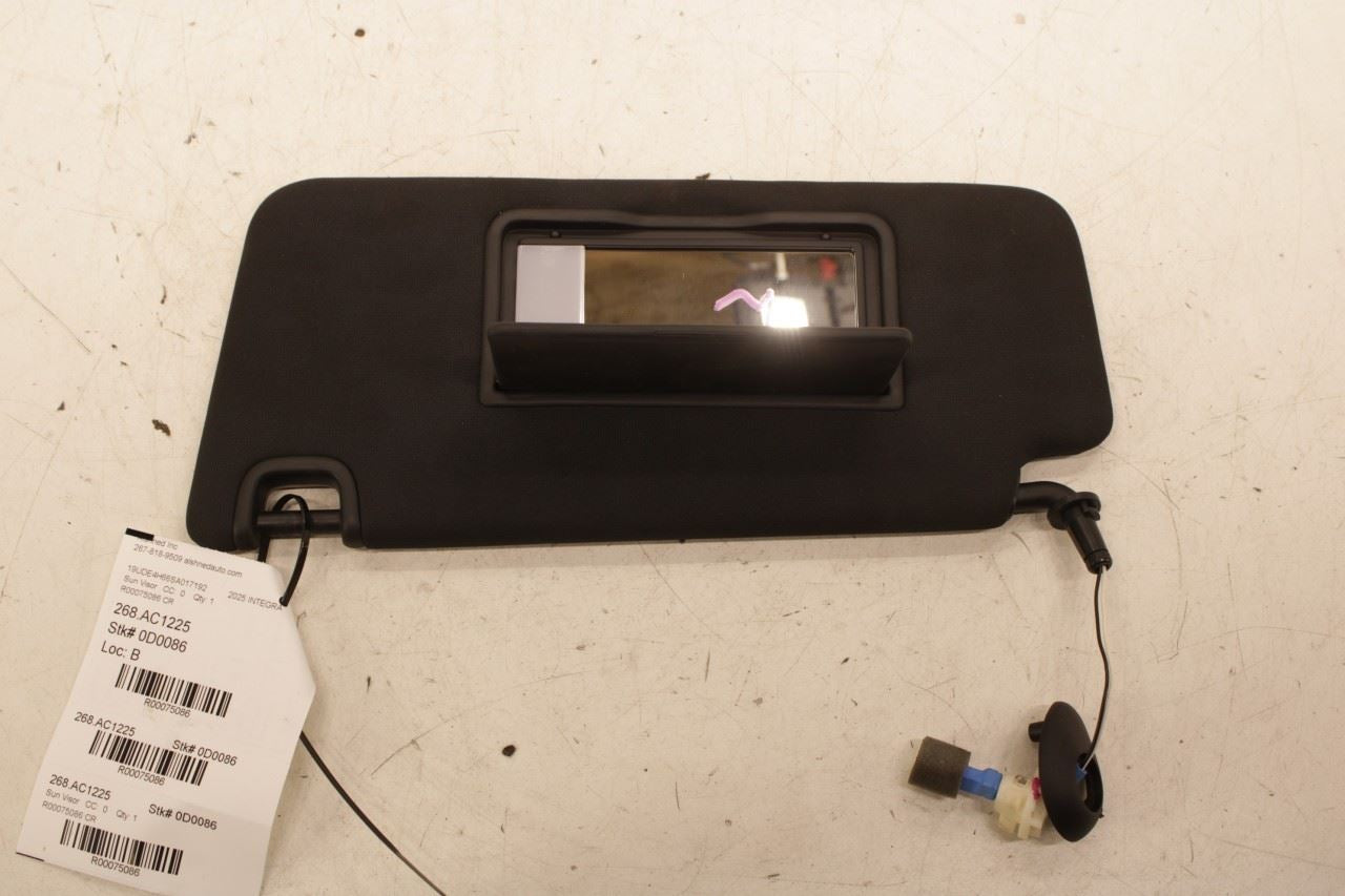 23-25 Acura Integra A-Spec Front LH Side Sun Visor w/ Illuminated Mirror *ReaD* - Alshned Auto Parts