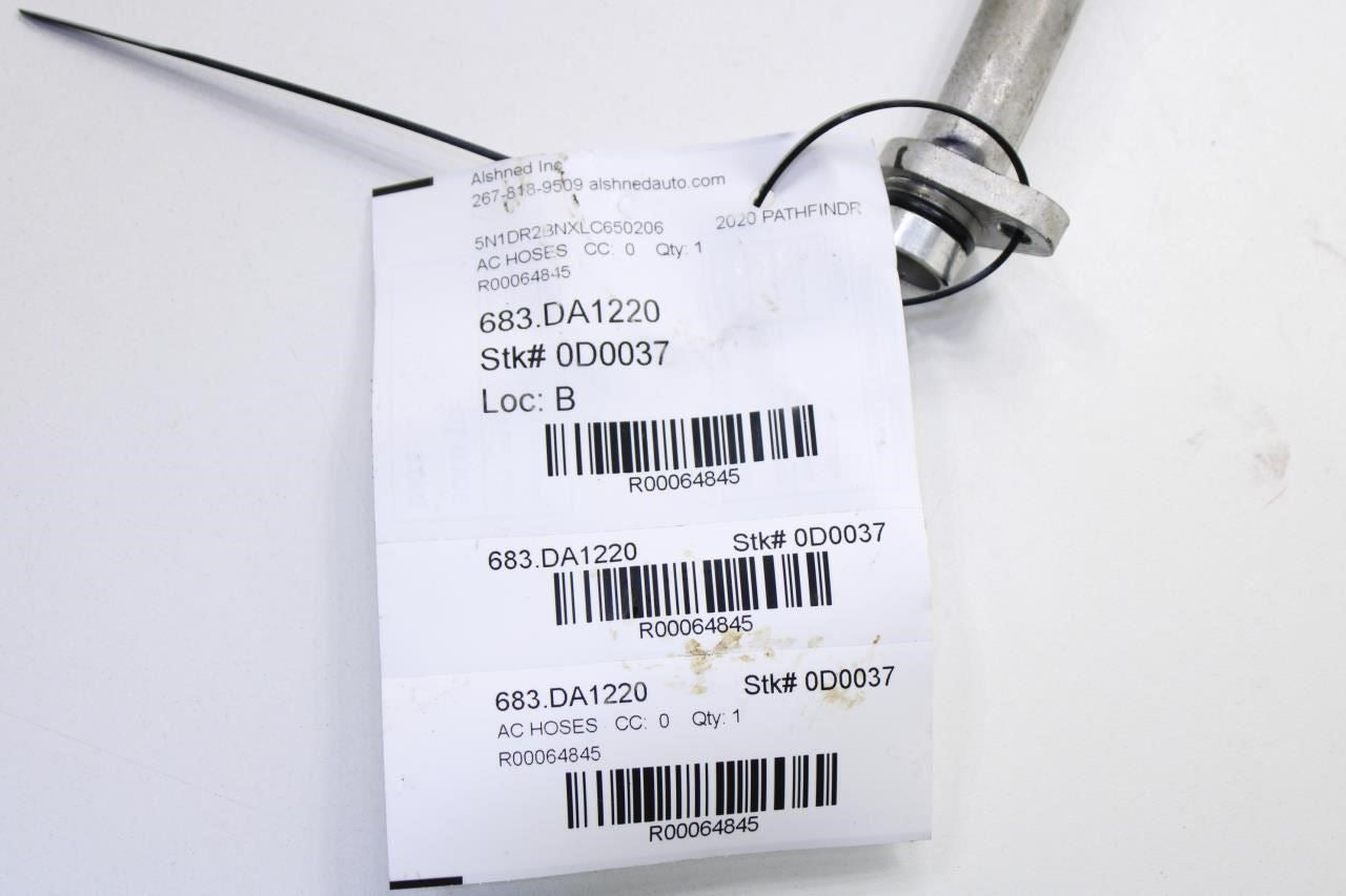 16-20 Nissan Pathfinder SV AC Air Conditioning Suction Line Hose 92480-9PF0A OEM - Alshned Auto Parts