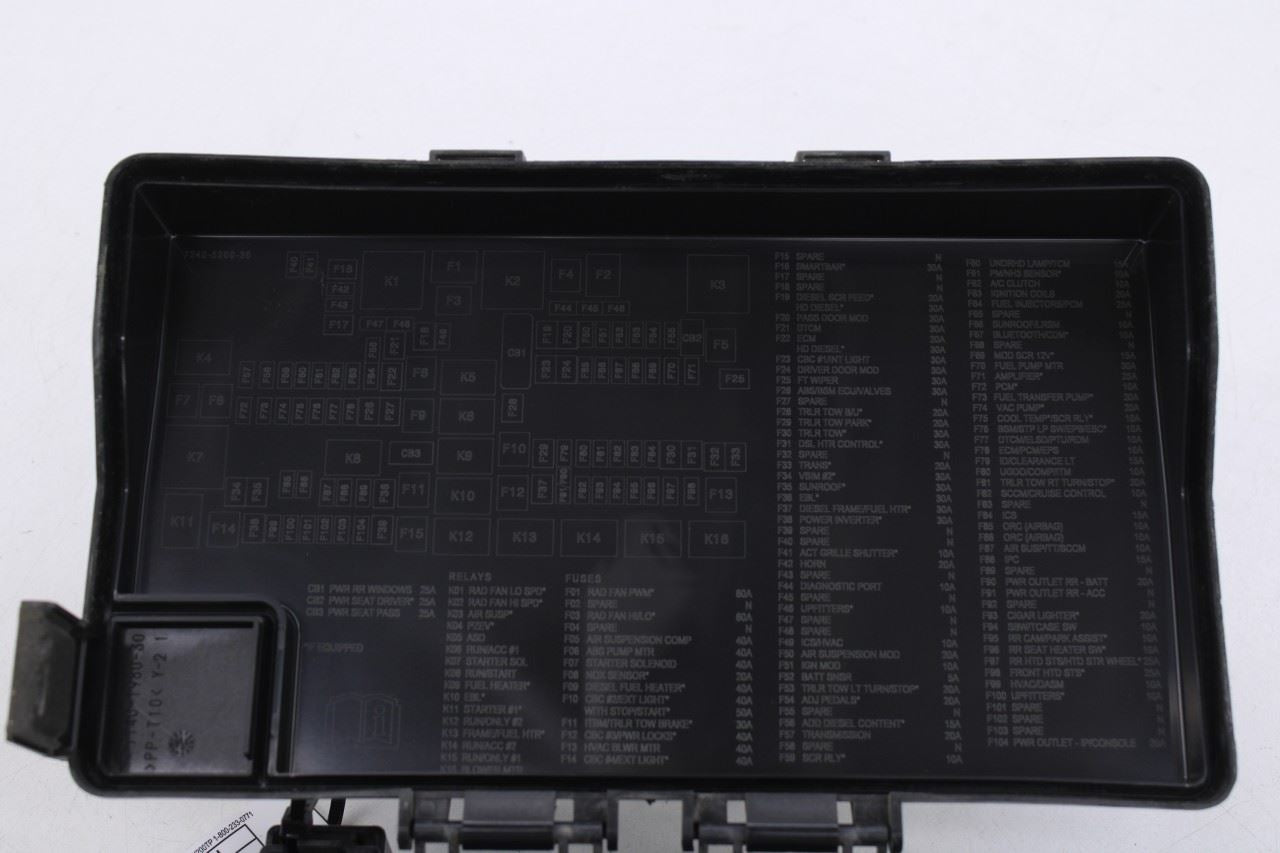 2014-24 Ram 1500 Classic Quad Cab Intelligent Power Distribution Center Fuse Box - Alshned Auto Parts