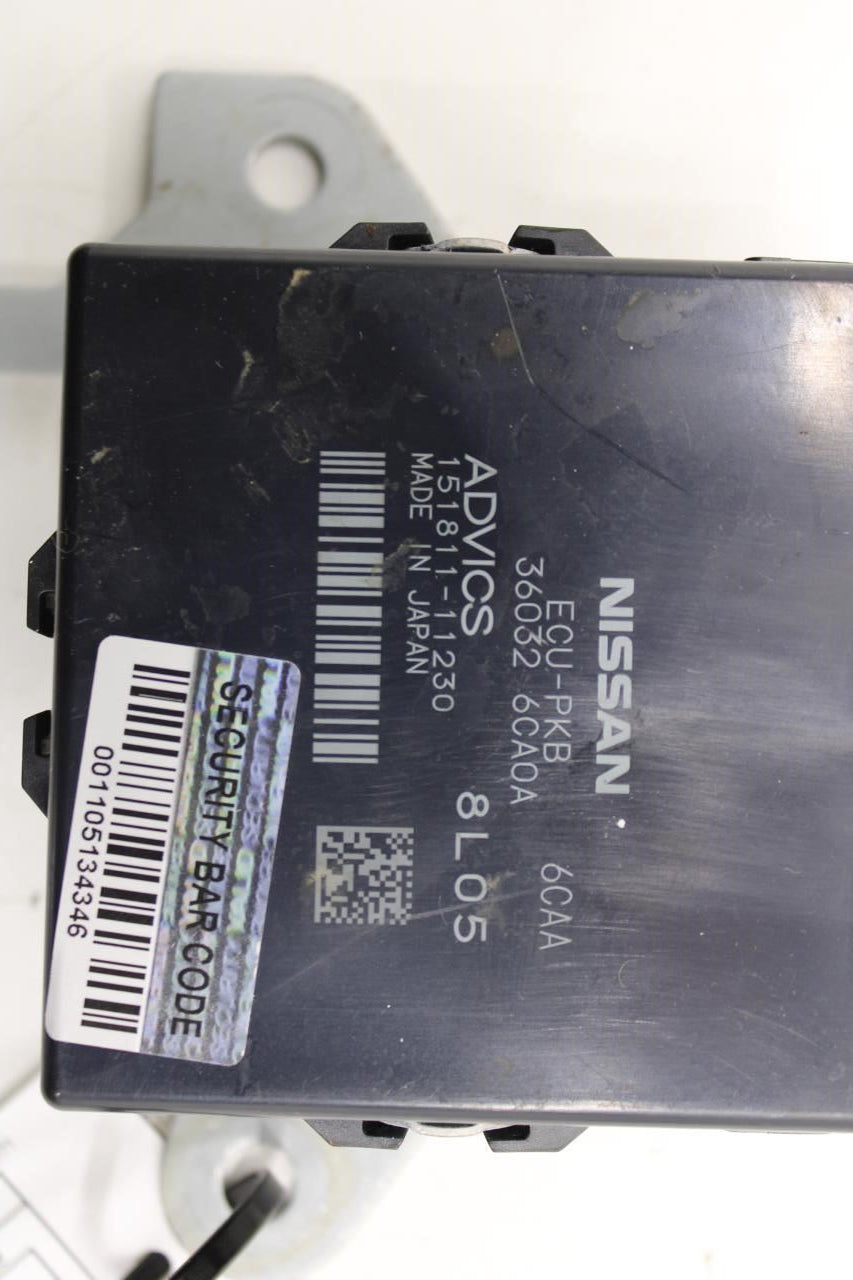 2019 Nissan Altima SL Parking Brake Control Module ECU ECM 36032-6CA0B OEM - Alshned Auto Parts