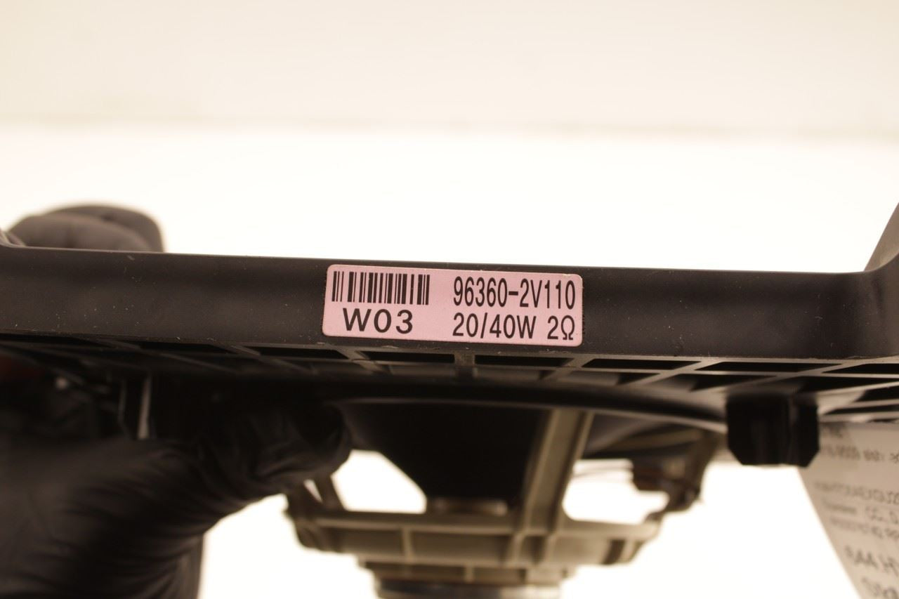 11-2017 Hyundai Veloster Turbo Rear Left Side Quarter Audio Speaker 96360-2V110 - Alshned Auto Parts