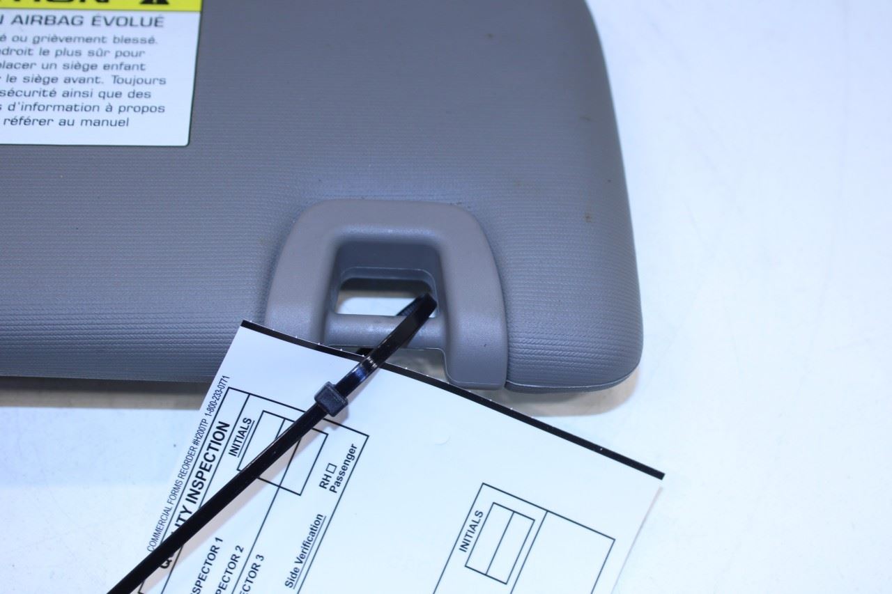 10-16 Porsche Panamera 4 Front Left Side Sun Visor w/ Illuminated Mirror *ReaD* - Alshned Auto Parts