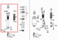 12-15 Mercedes-Benz ML350 3.5L RWD Rear Left or Right Side Shock Strut Absorber - Alshned Auto Parts
