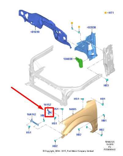 2015-20 Ford F150 Front Right or Left Fender Upper Support Bracket FL34-16152-AD - Alshned Auto Parts