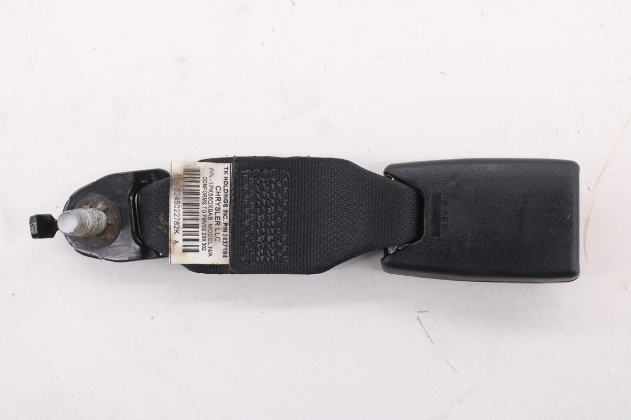 11-18 Dodge Durango SXT Rear Right Left and Center 2nd Row Seat Belt Buckle Set3