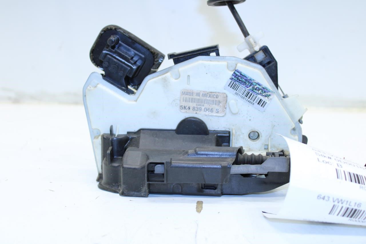 2014-2018 Volkswagen Jetta Sport Rear RH Door Lock Latch Actuator 5K4-839-016-S - Alshned Auto Parts