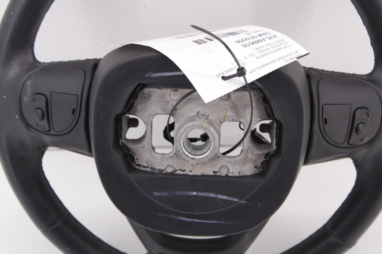 2014-22 Jeep Cherokee Limited 3.2L 4WD Steering Wheel Leather w/ Control Buttons - Alshned Auto Parts