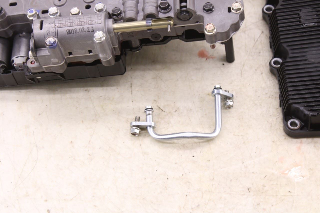 18-23 Kia Stinger GT2 AWD 3.3L 8-Spd Auto Transmission Valve Body w/ Oil Pan 78K - Alshned Auto Parts