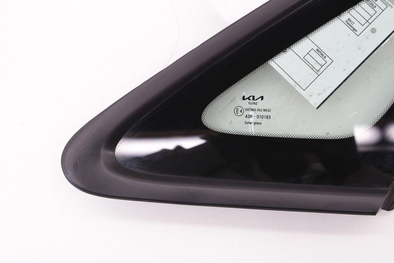 21-24 Kia K5 GT-Line Rear Right Passenger Side Quarter Window Glass 87820-L3100 - Alshned Auto Parts