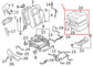 20-24 Subaru Legacy Premium Front Right Side Seat Lower Cushion 64140AN08CVI OEM - Alshned Auto Parts