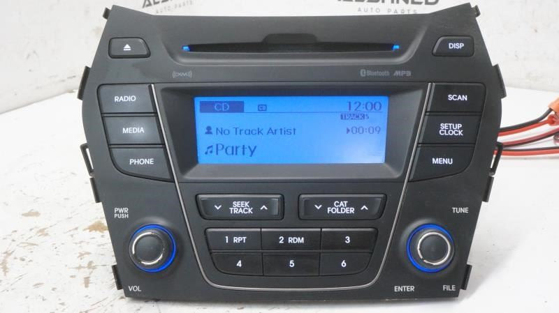 2013-2016 Hyundai Santa Fe AM FM CD MP3 Radio Receiver 96170-B89504X OEM - Alshned Auto Parts