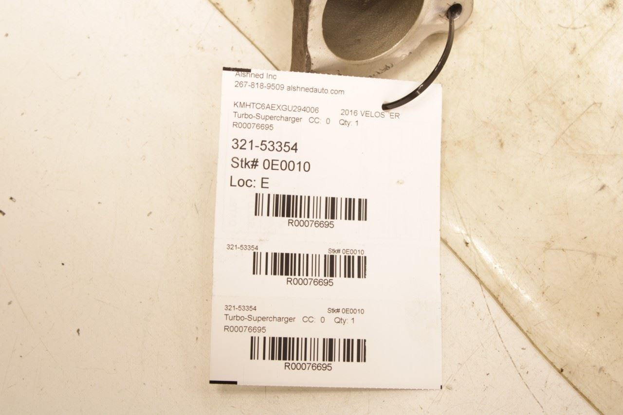 2013-2017 Hyundai Veloster Turbo 1.6L Exhaust Intermediate Turbocharger Pipe - Alshned Auto Parts