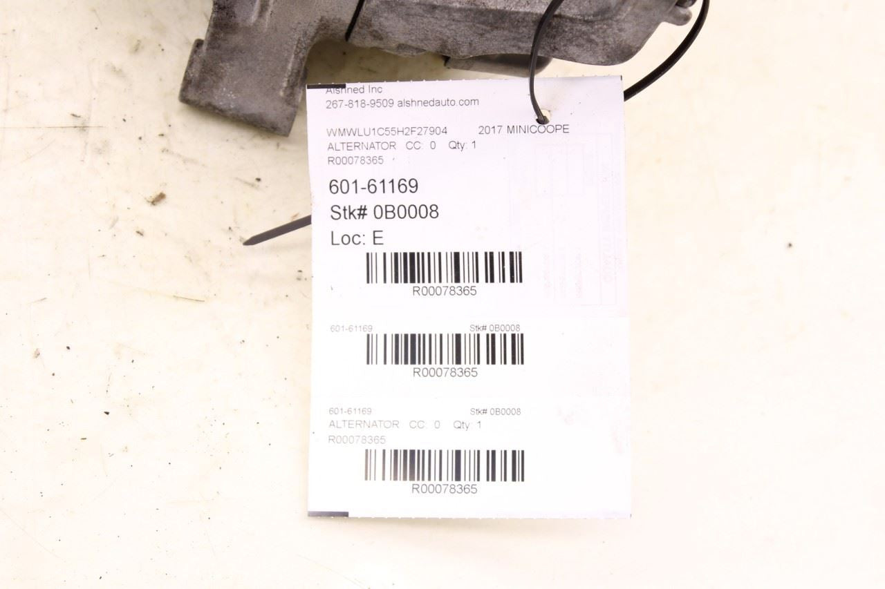 2016-2019 Mini Cooper Clubman 1.5L Engine Alternator Generator 14V 150A 7640131 - Alshned Auto Parts