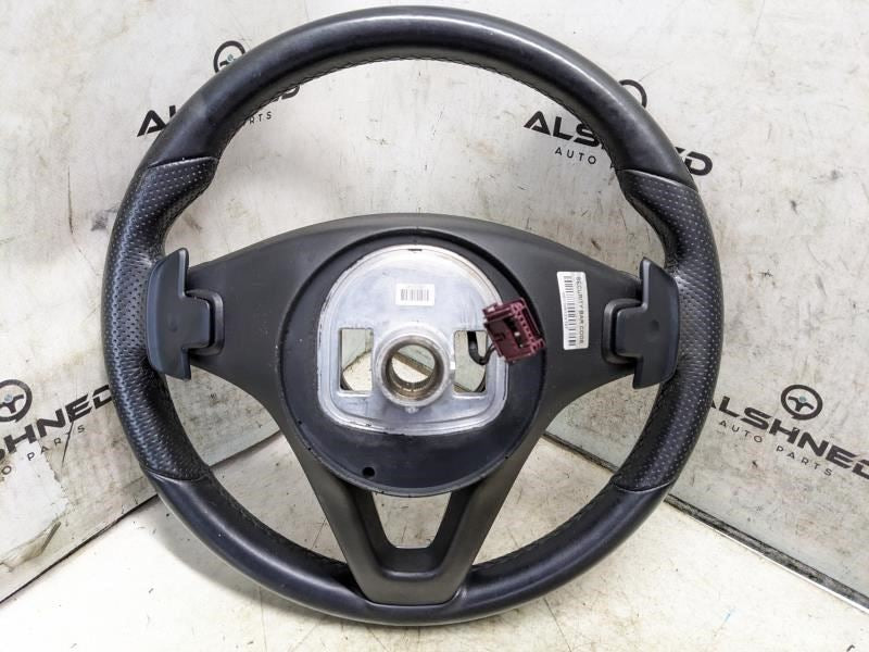 2015-18 Mercedes-Benz C300 4Matic 2.0L Steering Wheel Leather w/ Control Buttons12