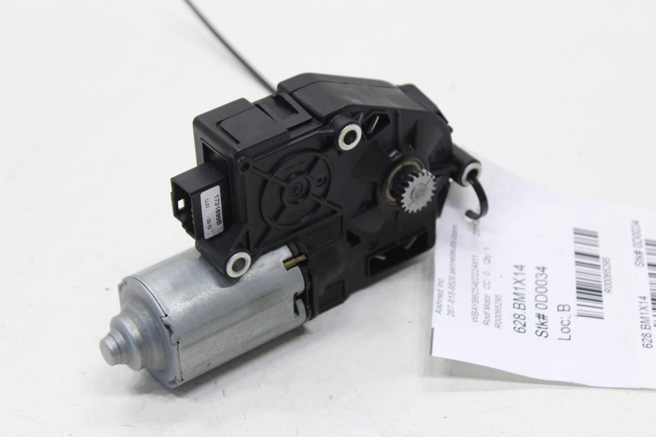2010-2015 BMW 750I xDrive Sunroof Moonroof Motor 67617316535 OEM - Alshned Auto Parts