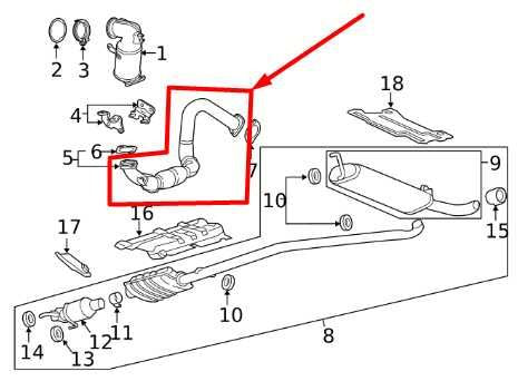 2016-2022 Buick Encore 1.4L AWD Front Exhaust System Pipe 42630792 OEM - Alshned Auto Parts