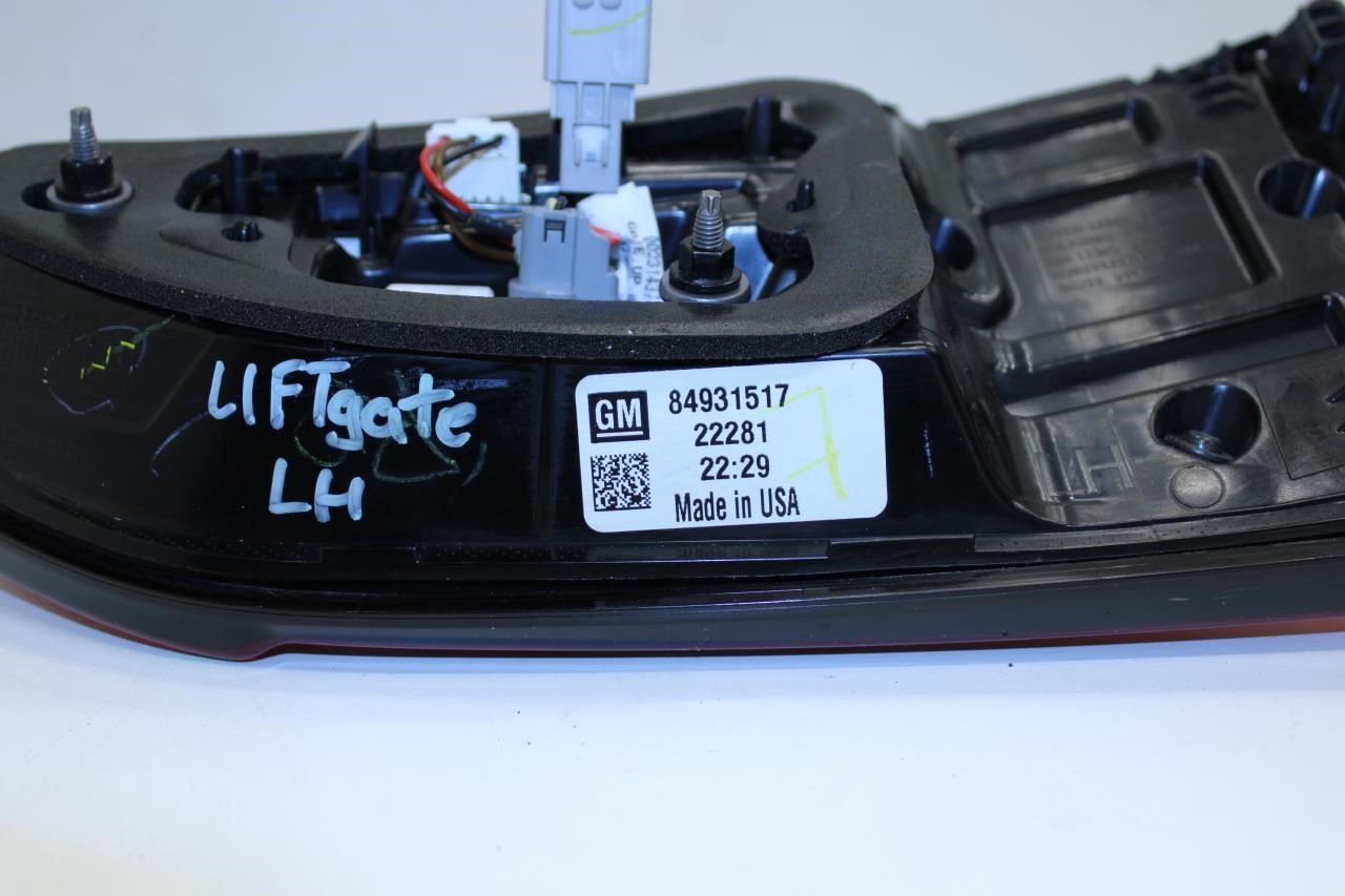 22-24 GMC Terrain Denali Rear Left Driver Side LED Tail Light Lamp 84931517 OEM - Alshned Auto Parts
