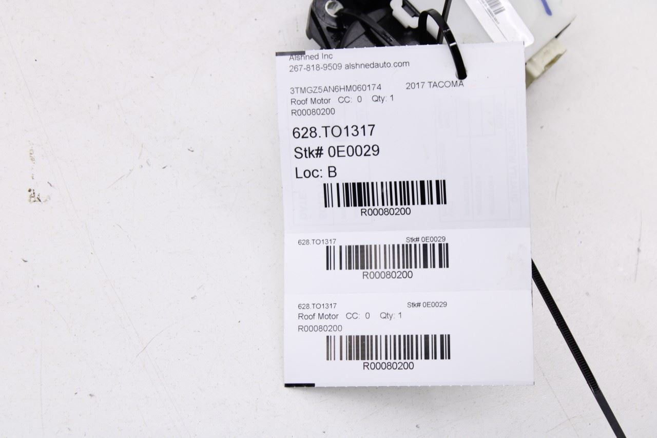 2015-2023 Toyota Tacoma Limited Roof Power Sliding Sunroof Motor 63260-04010 OEM - Alshned Auto Parts