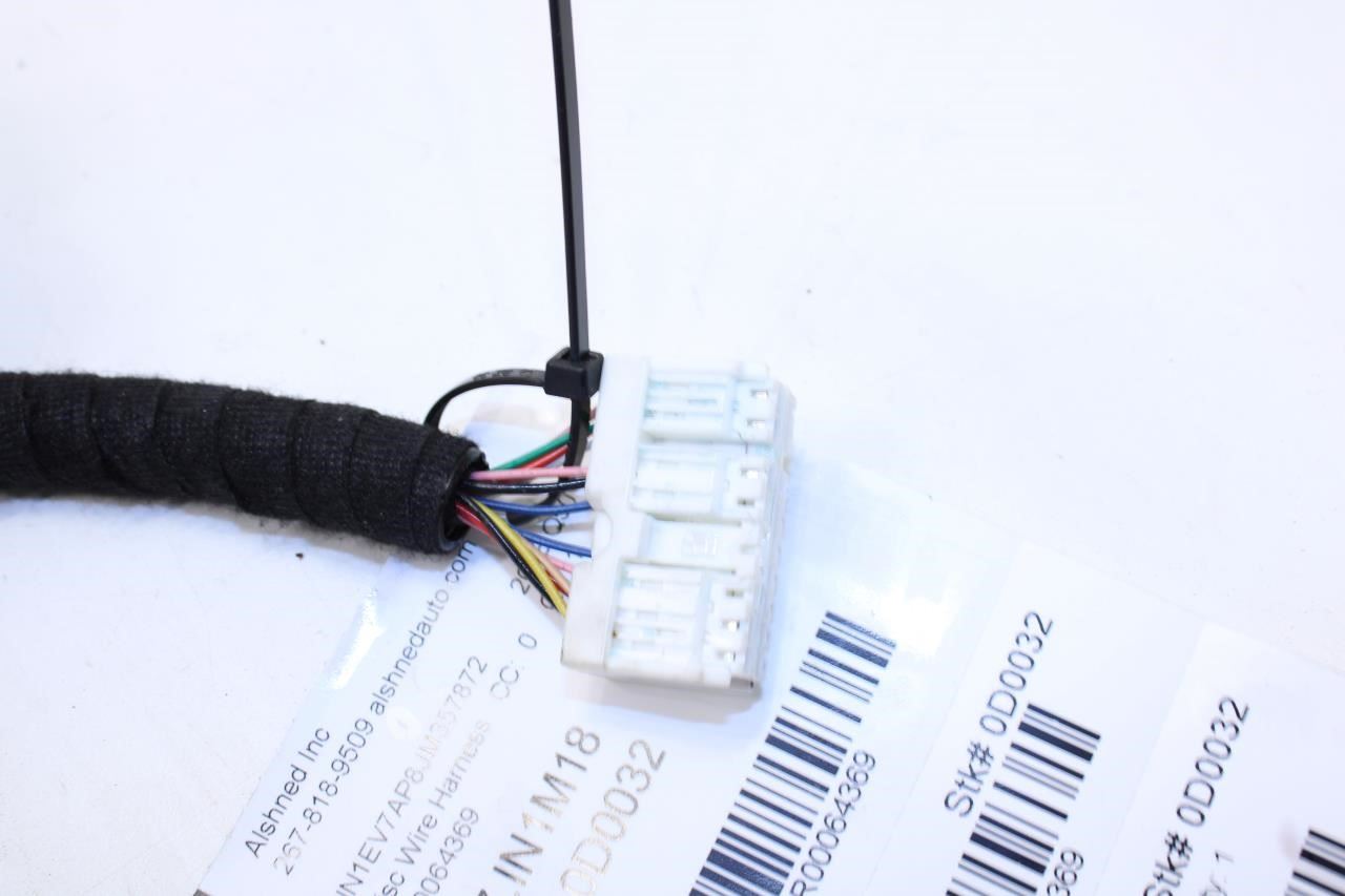 2014-2019 Infiniti Q50 Luxe RWD Rear Trunk Deck Lid Wire Harness 24087-4GA0A OEM - Alshned Auto Parts