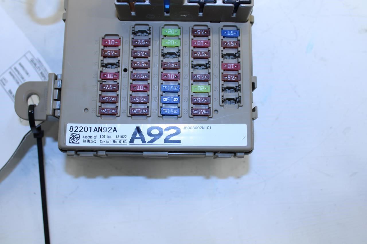20-25 Subaru Legacy Premium 2.5L Cabin Front Fuse Relay Junction Box 82201AN82A - Alshned Auto Parts