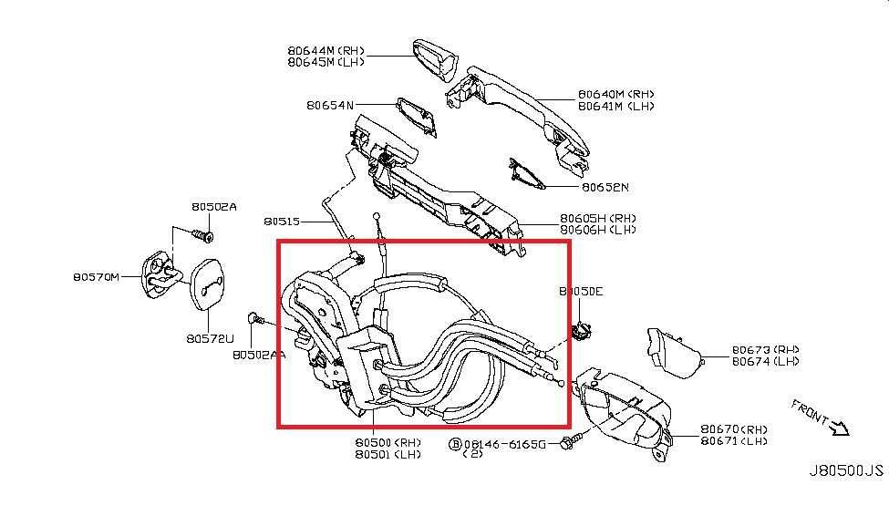 14-20 Infiniti Q50 Premium Front Left Side Door Lock Latch Actuator 80501-4HB0A - Alshned Auto Parts