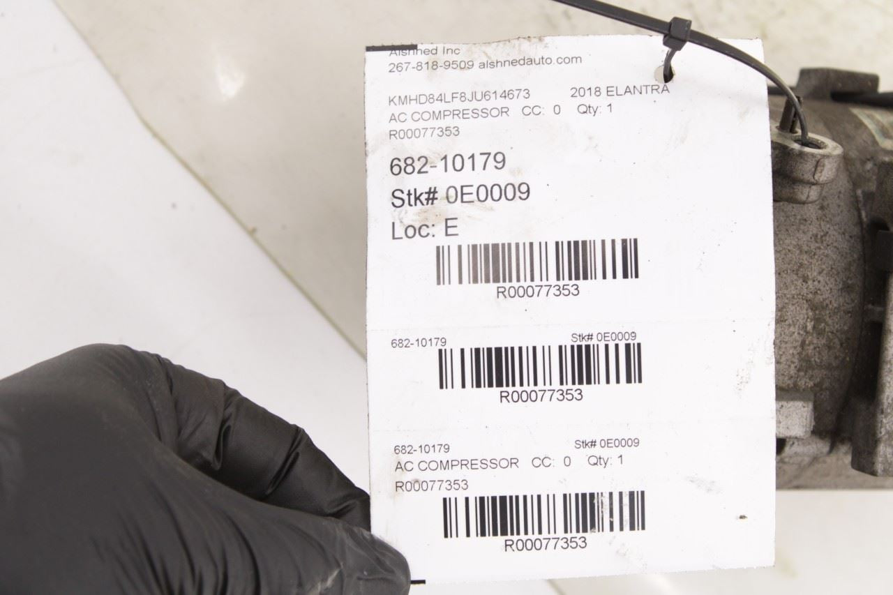 16-20 Hyundai Elantra Value Edition 2.0L AC Compressor Assembly 97701-F2100 OEM - Alshned Auto Parts