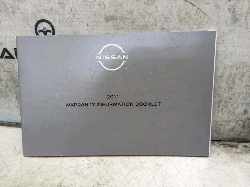 2021 Nissan Rogue Owners Manual Set with Case OM21EA-0T33U3 OEM - Alshned Auto Parts