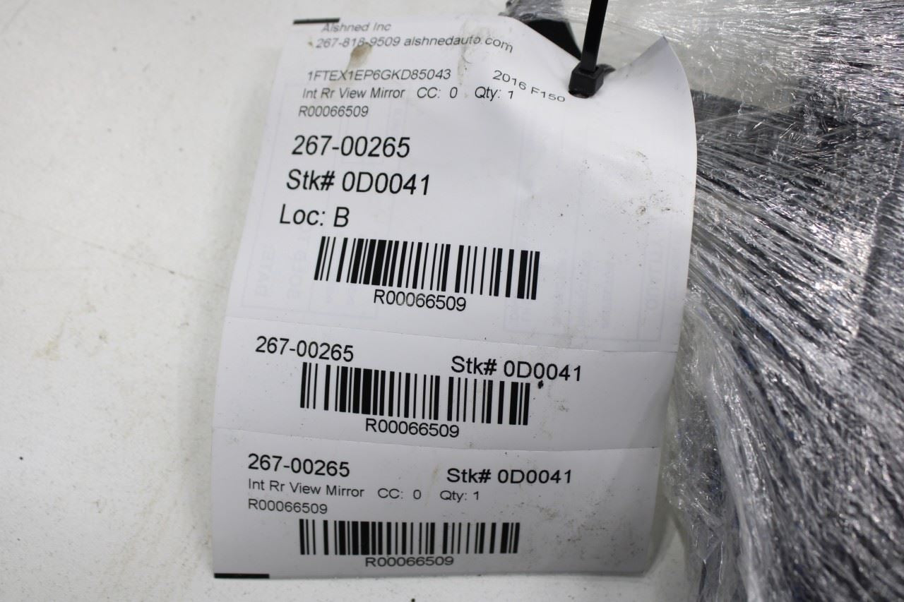 2010-17 Ford F150 SuperCab Lariat Interior Inside Rear View Mirror BU5Z-17700-D - Alshned Auto Parts