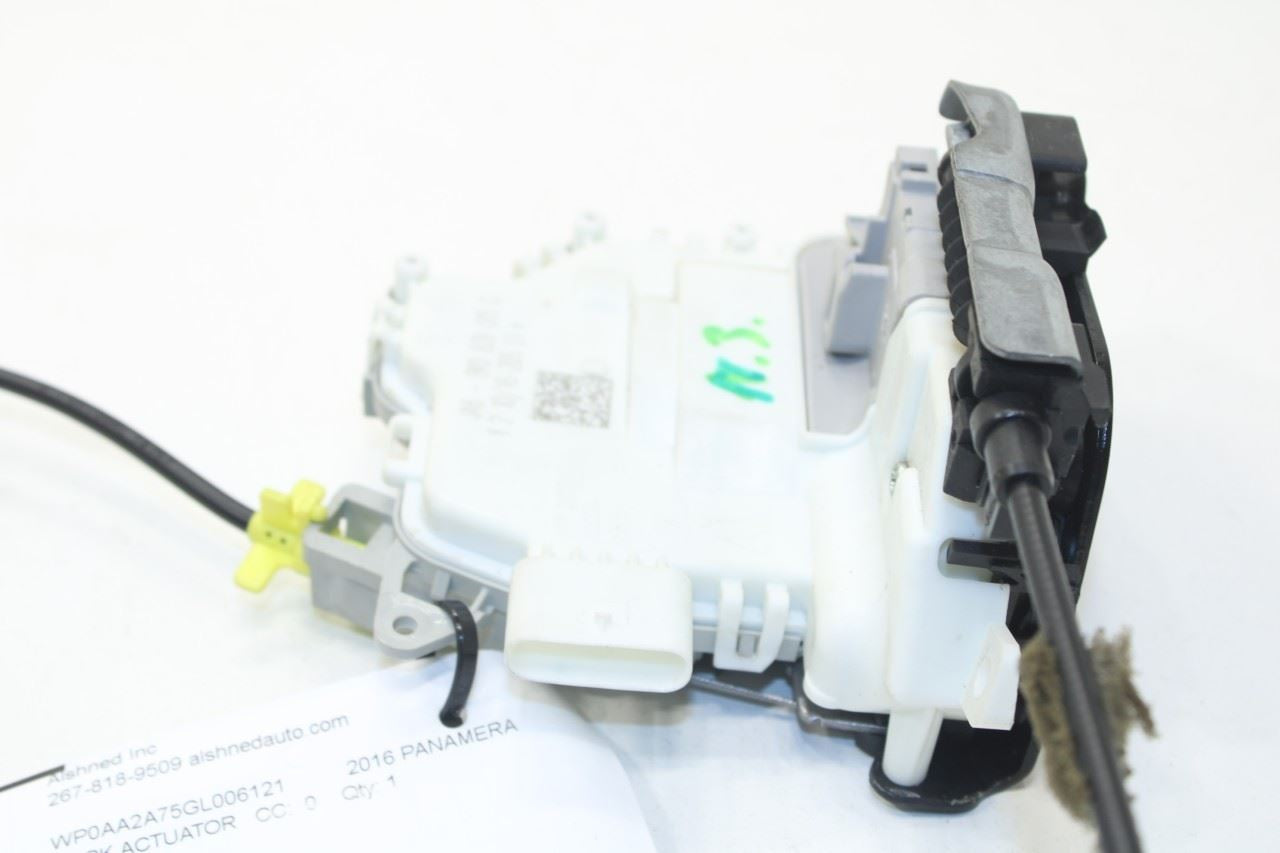 12-16 Porsche Panamera 4 Rear Left Side Door Lock Latch Actuator 9A7-839-115-07 - Alshned Auto Parts