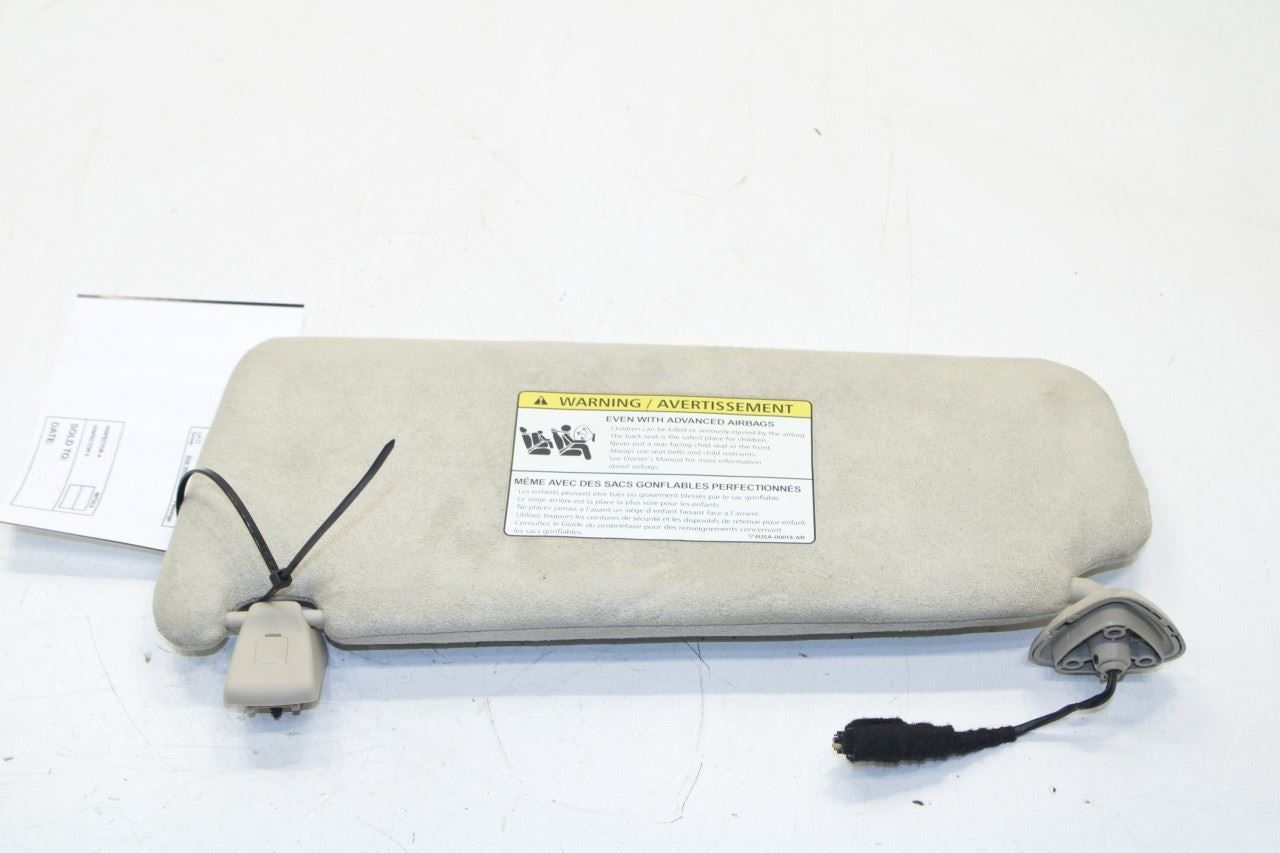 10-15 Jaguar XF Portfolio 5.0L Front Right Side Sun Visor w/ Illuminated Mirror - Alshned Auto Parts