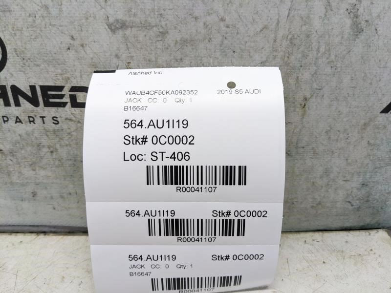 19-25 Audi S5 Premium 3.0L Rear Trunk Floor Tools Compartment w/ Release Handle - Alshned Auto Parts