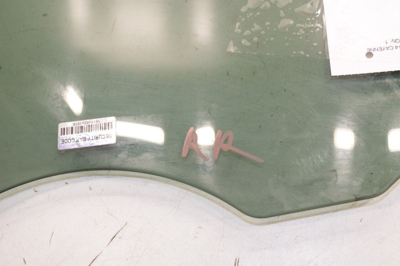 2011-2018 Porsche Cayenne Platinum Rear Right Door Window Glass 958-542-612-06 - Alshned Auto Parts