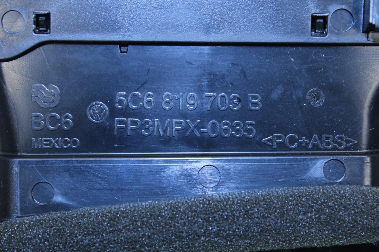 16-18 Volkswagen Jetta Sport FR LH Dash Outer Air Vent Grille 5C6-819-061-E-TAI - Alshned Auto Parts