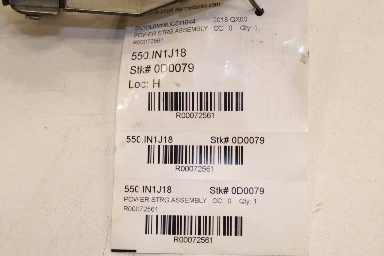 2017-2019 Infiniti QX60 Power Steering Pump Pressure Hose Tube 49710-3KD0C OEM - Alshned Auto Parts