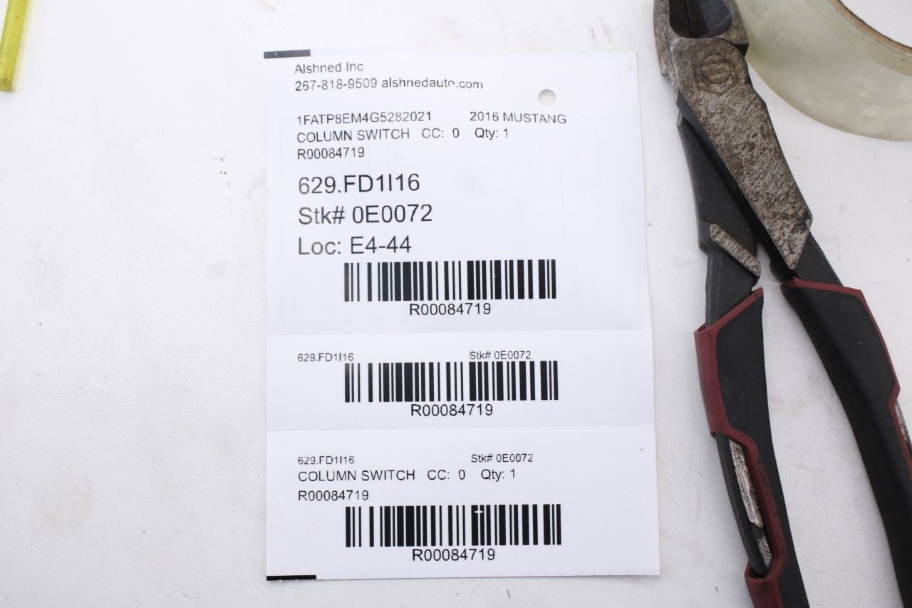 15-23 Ford Mustang Convertible V6 Steering Column Light Turn Signal Wiper Switch15